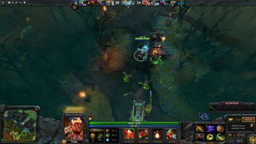 Screen z gry Dota 2
