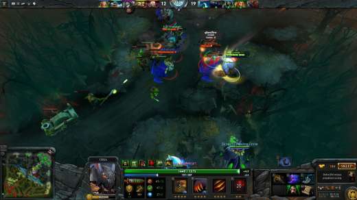 Screen z gry Dota 2