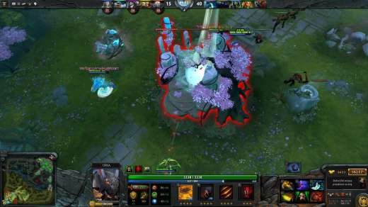 Screen z gry Dota 2
