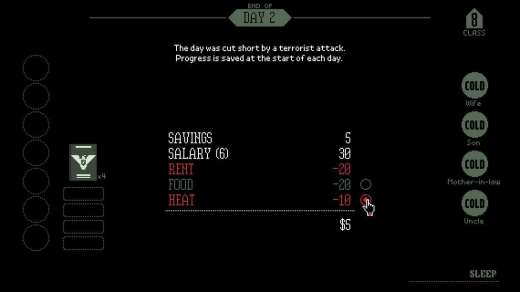 Podsumowanie dnia w Papers, Please