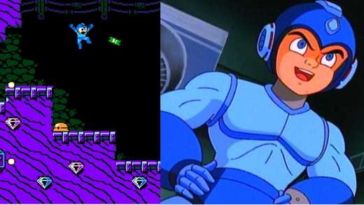 Megaman - gra i kreskówka