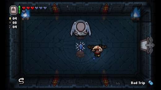 Screenshot z gry TBoI: Rebirth