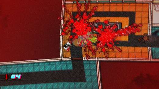 Zrzut ekranu z gry Hotline Miami 2