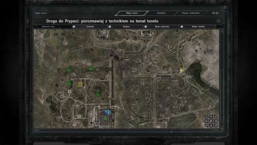 Stalker - Mapa
