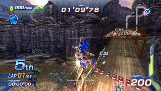 Sonic Free Riders