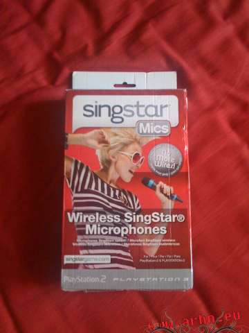 Pudełko z mikrofonami Singstar